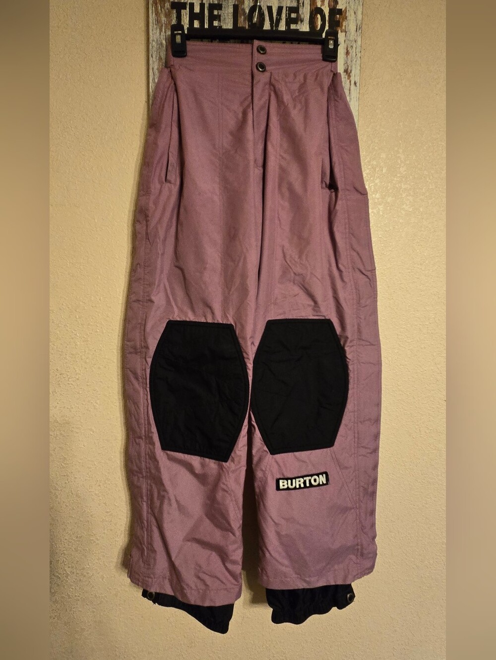 Vintage Burton Surfwear Snowboard Ski Pants Baggy Loose XS Snow Surf Mountain
